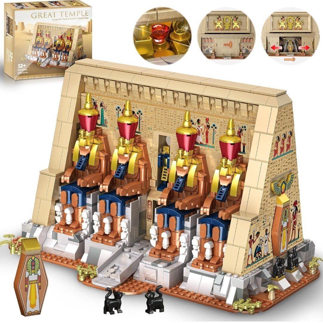 Egyptian Temple Legos (Toc Mok)