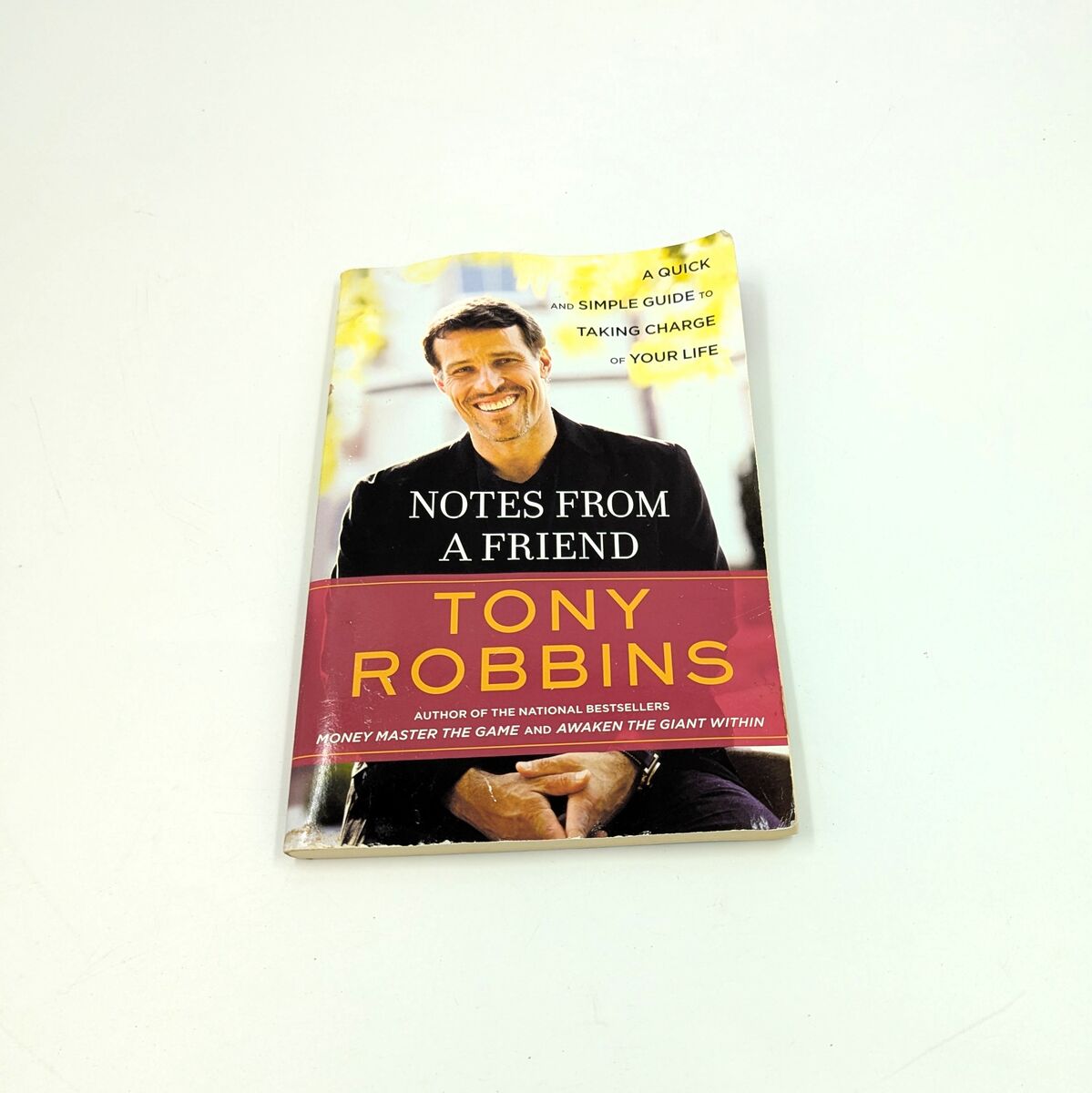 Tony Robbins Notes from a Friend Softcover Book
