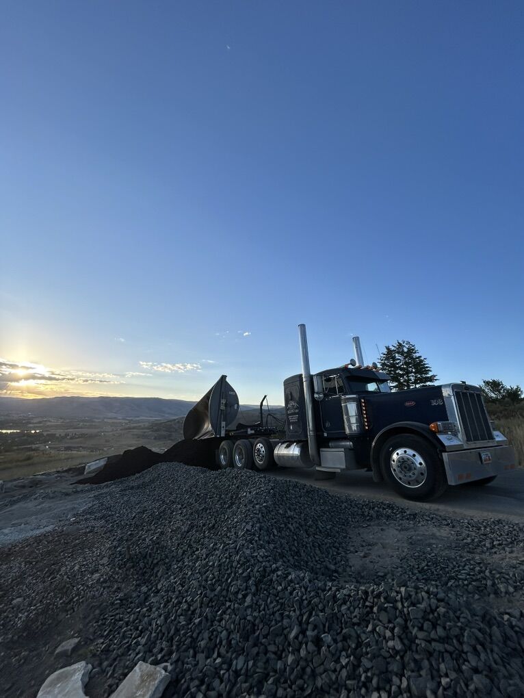 Peterbilt 379 Side Dump Combo