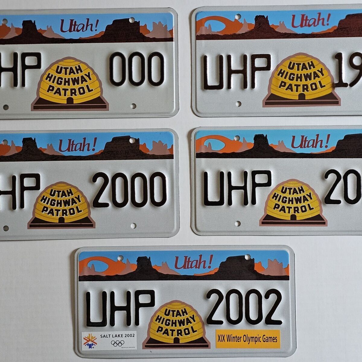UTAH Highway Patrol  License Plates