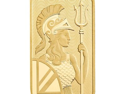 British Britannia 1 Ounce Gold Bar