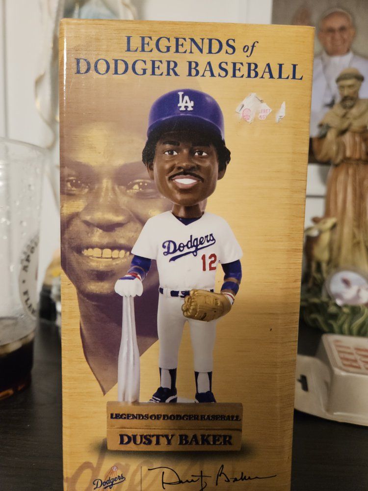 Legends of Dodger Baseball Dusty Baker Bobblehead #12