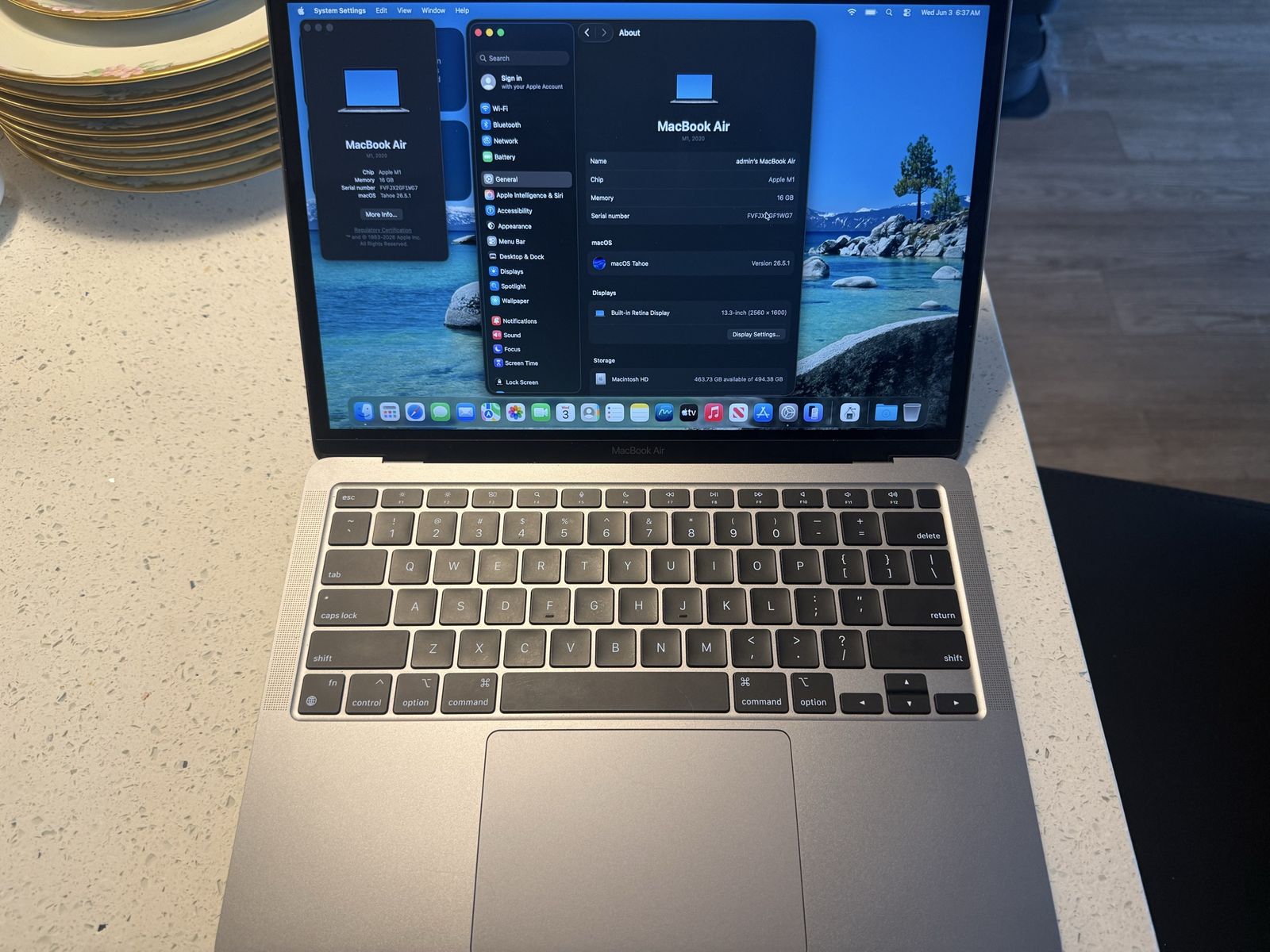 13” MacBook Air M1 - 2020 Unlocked, like new