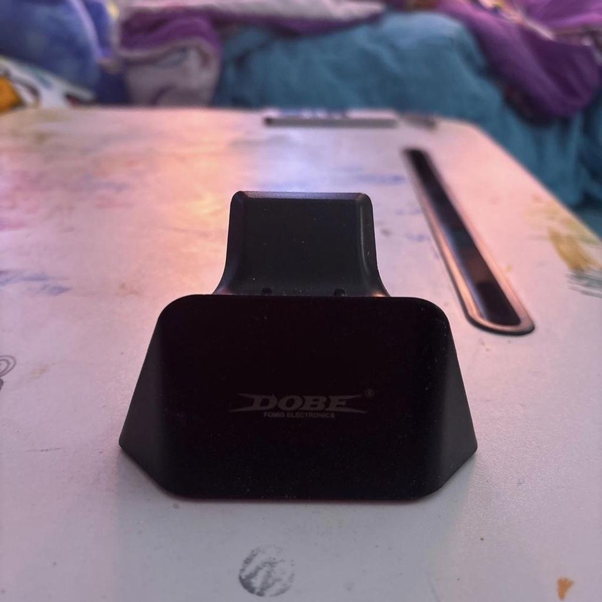 DOBE Controller Charger Stand - Black, Compact Charging Dock (CONTROLLER NOT INCLUDED)