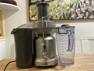 Breville Juice Fountain Plus JE98XL Centrifugal Juicer - 2-Speed, Stainless Steel