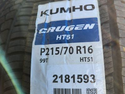 215/70r16 kumho crugen ht51