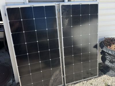 BougeRV 200W Solar Panels (Set of 2) NEW, Never Installed $200 for Both