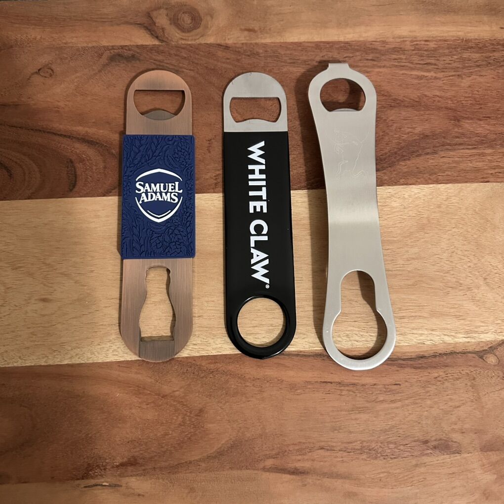 Red Bull Sam Adams White Claw Bottle Opener