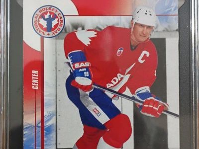 2016 Upper Deck Wayne Gretzky Graded 10 Hockey Car