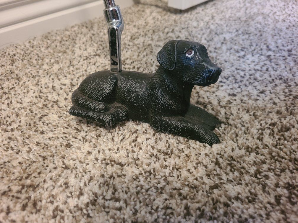 Putter Buds Black Lab Dog Golf Putter Novelty Right Handed