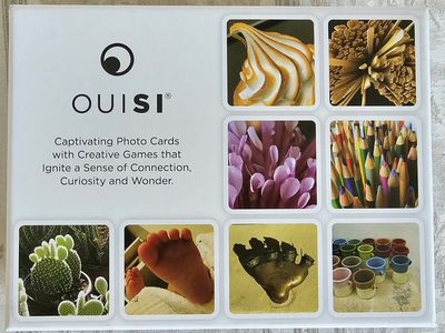 OuiSi Original Photo Card Game for Creative Play & Connection
