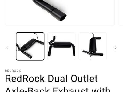 Jeep Black Duel Exhaust By Rock 4x4