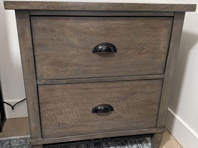 Solid Wood Nightstand