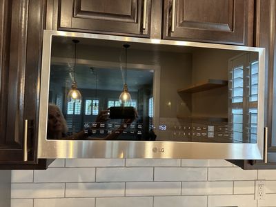 LG over range microwave