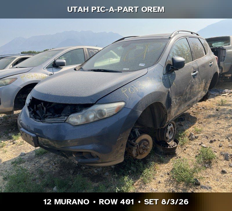 Just In! 2012 Nissan Murano Parts - UTPAP Orem