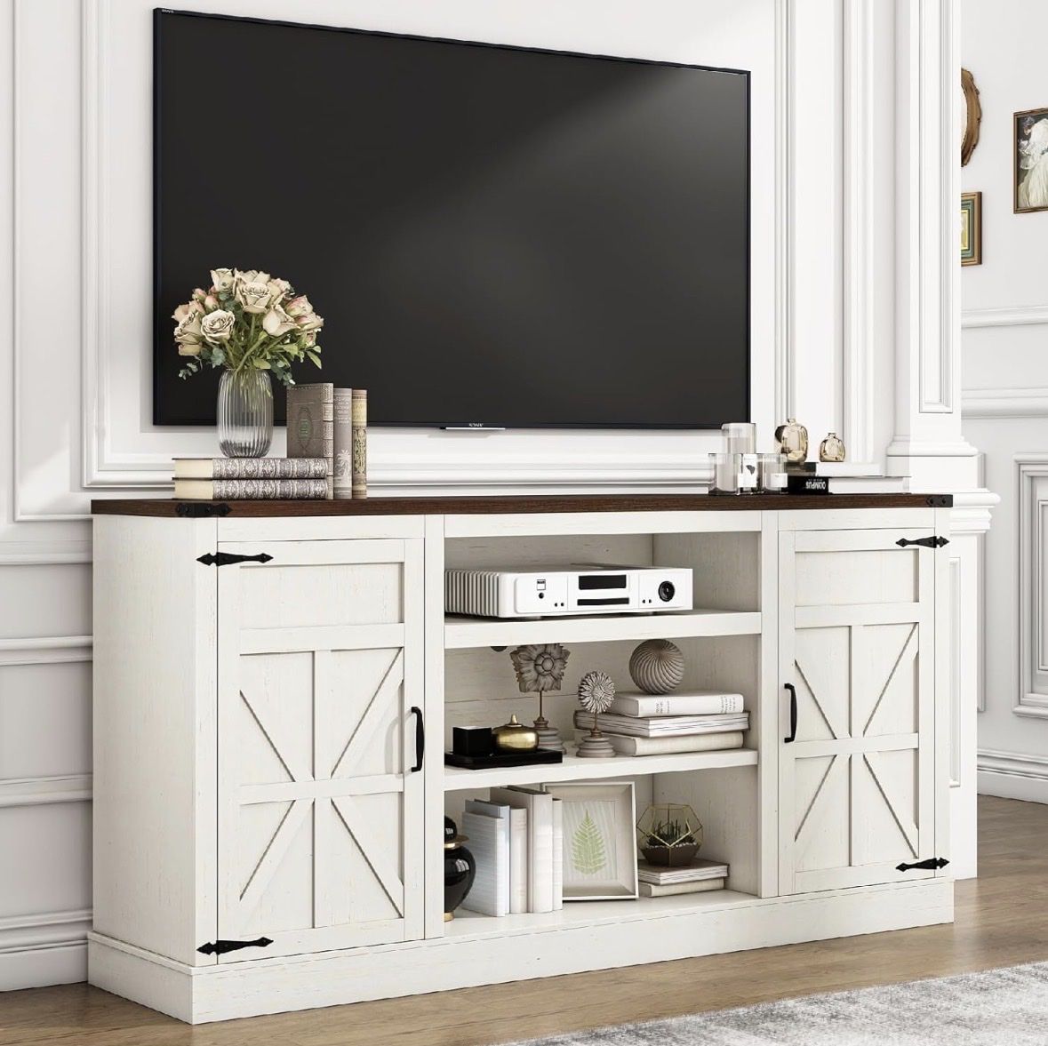 Hlivelood 66" Farmhouse TV Stand