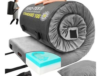 NEW TWIN Memory Foam Camping Mattress pad