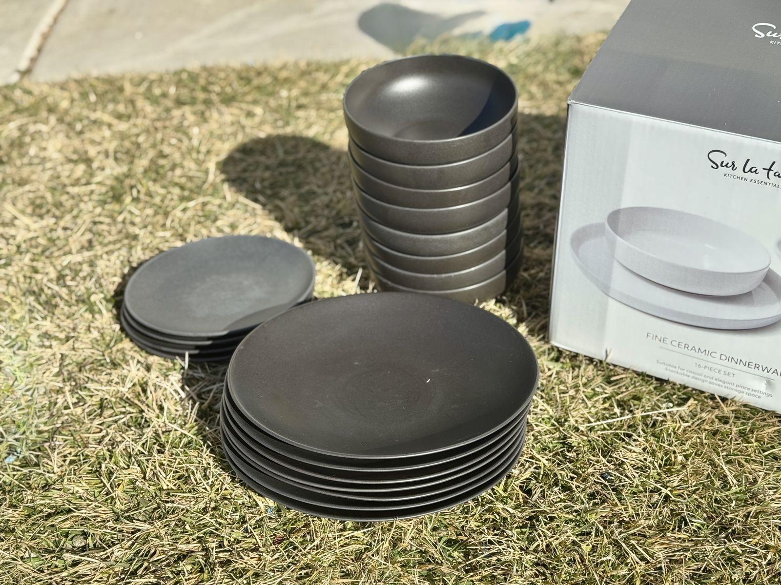 Modern Sur La Table 19-Piece Ceramic Set