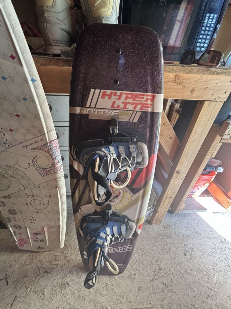Little Kids Wake Board And Bindings