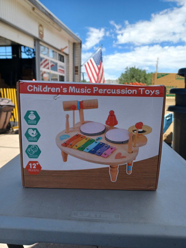 Children's Music Percussion Toys, Ages 12+ Months - Early Learning Instrument Set