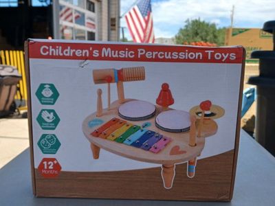 Children's Music Percussion Toys, Ages 12+ Months - Early Learning Instrument Set