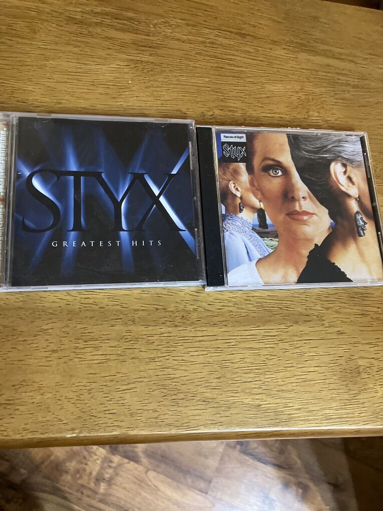 Set of 2 Styx CDs