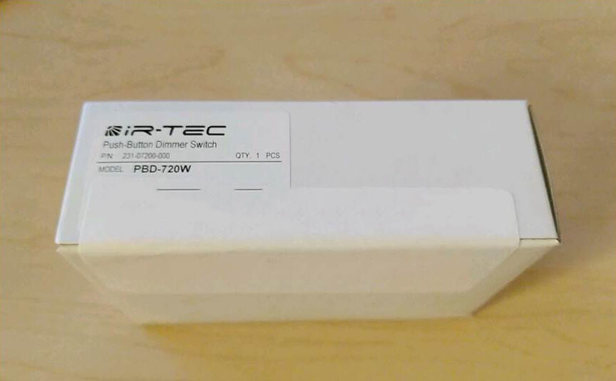 IR-TEC push button dimmer switch PBD-720W