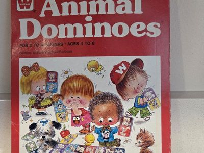 Whitman Animal Dominoes