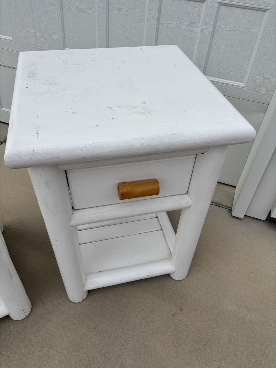 Log Furniture Nightstands / End tables