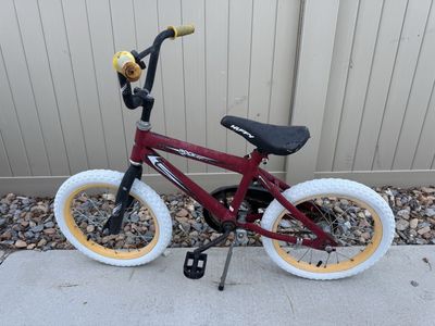 16 inch Huffy Rock It Kids' BMX Style Bicycle, Red