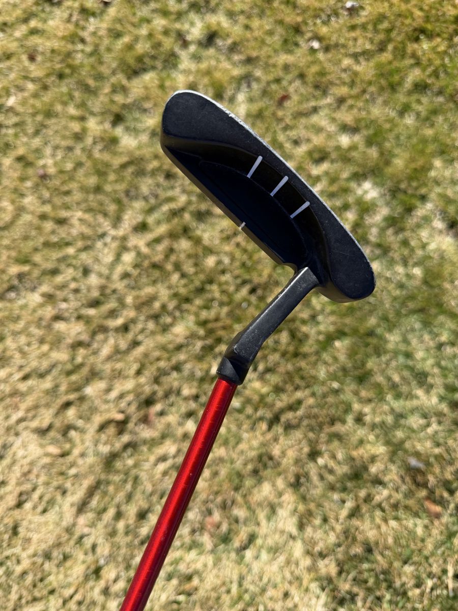 Red Putter W/Golf Pride Grip