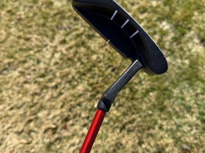 Red Putter W/Golf Pride Grip