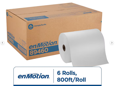 Case of 6 Georgia Pacific 10 inch Paper Towels enMotion 89460