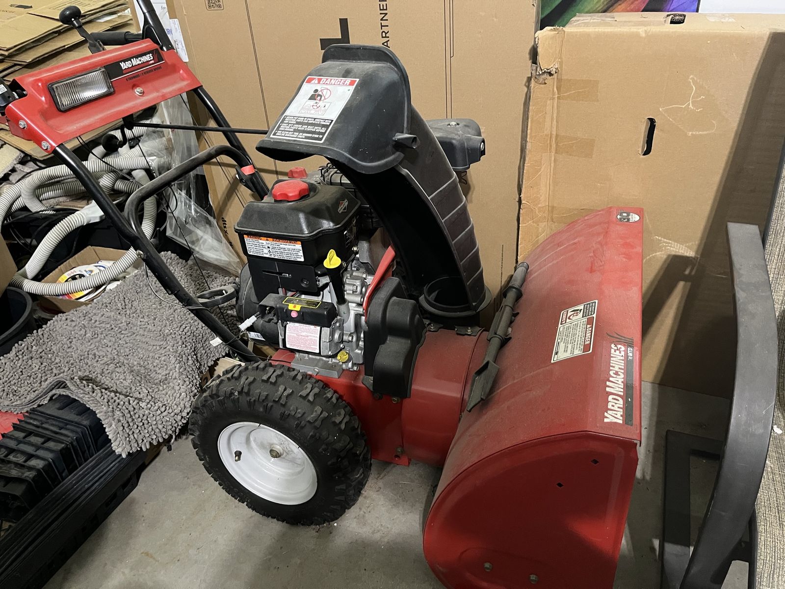Yard Machine Snowblower