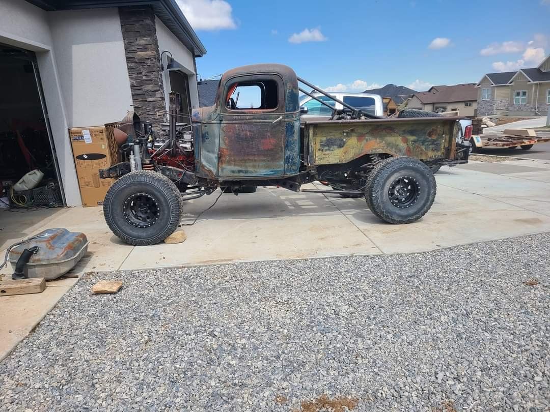 1938 chevy truck prerunner project