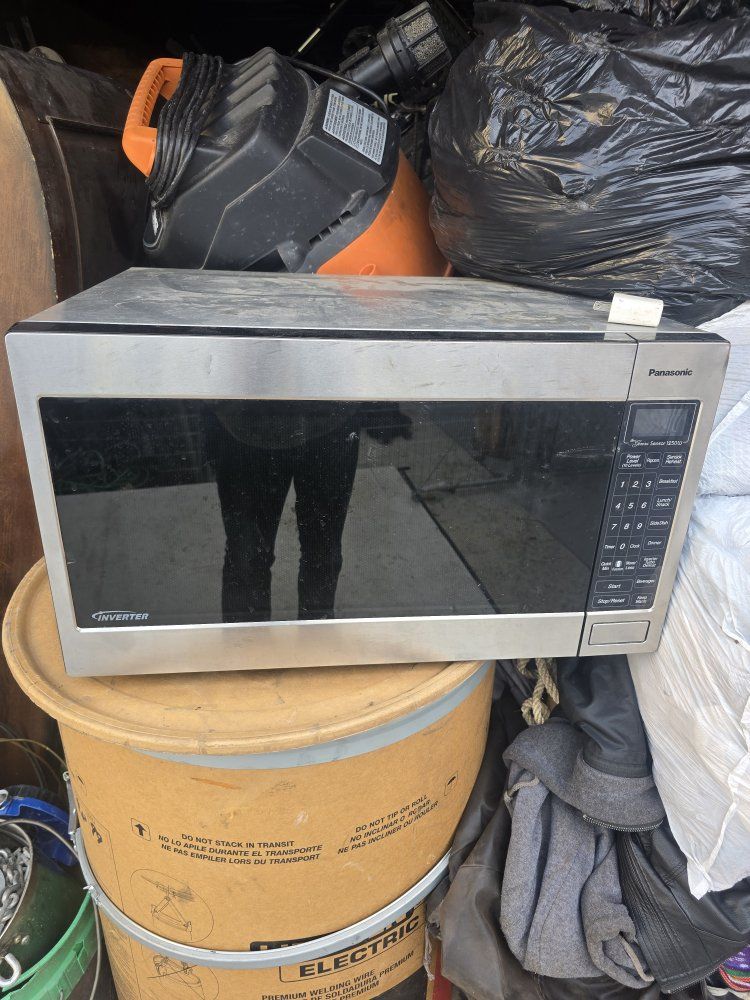Panasonic Inverter Countertop Microwave Stainless Steel