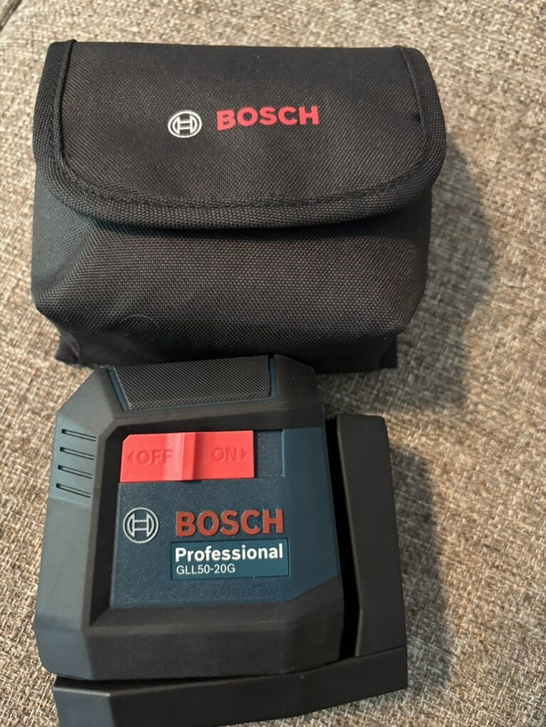 Bosch Gll50-20g Green Cross Line Self Leveling Las