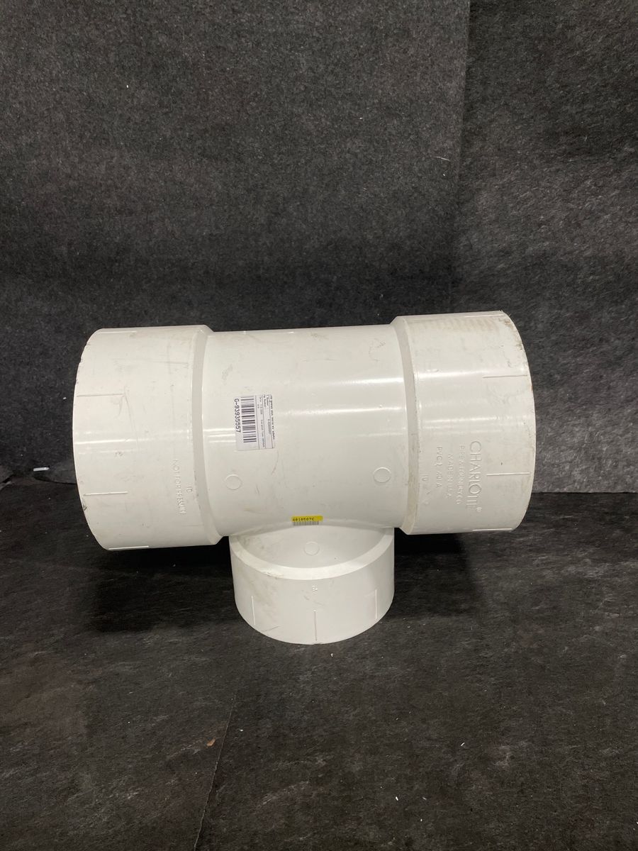 PVC 10 x 10 x 8" TEE