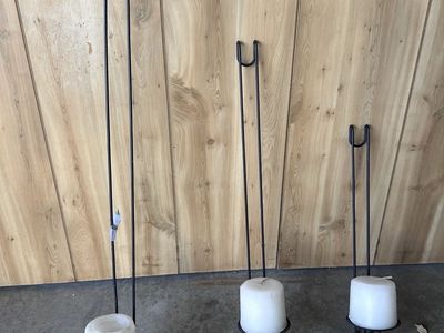 Indoor/outdoor hanging candle wall holders