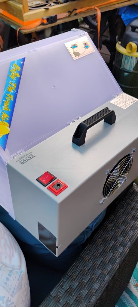VEVOR Portable Airbrush Paint Booth with Exhaust Hose & Filter