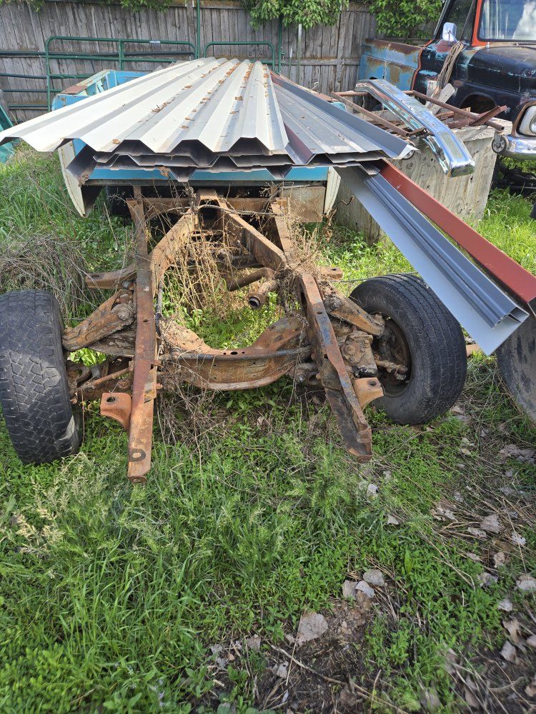 1962 chevy x frame