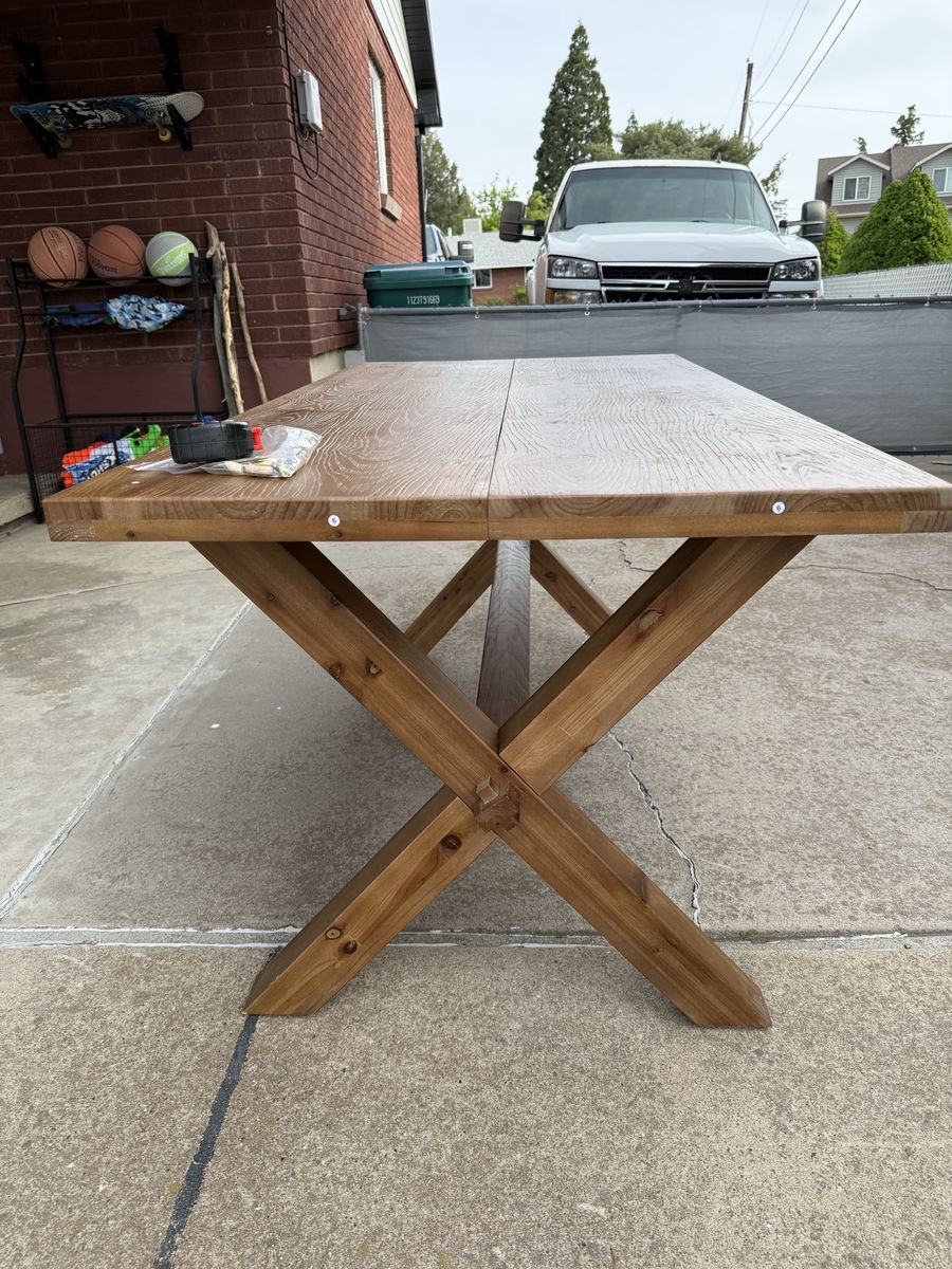Brand new kitchen table