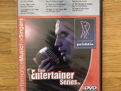 NEW: The Entertainer Series Sing Testament Of Life V.1 DVD Karaoke #8089 Performance Music For Singers