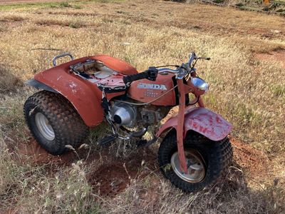 2 Honda ATC 3-Wheelers – Original Engines – Parts or Project