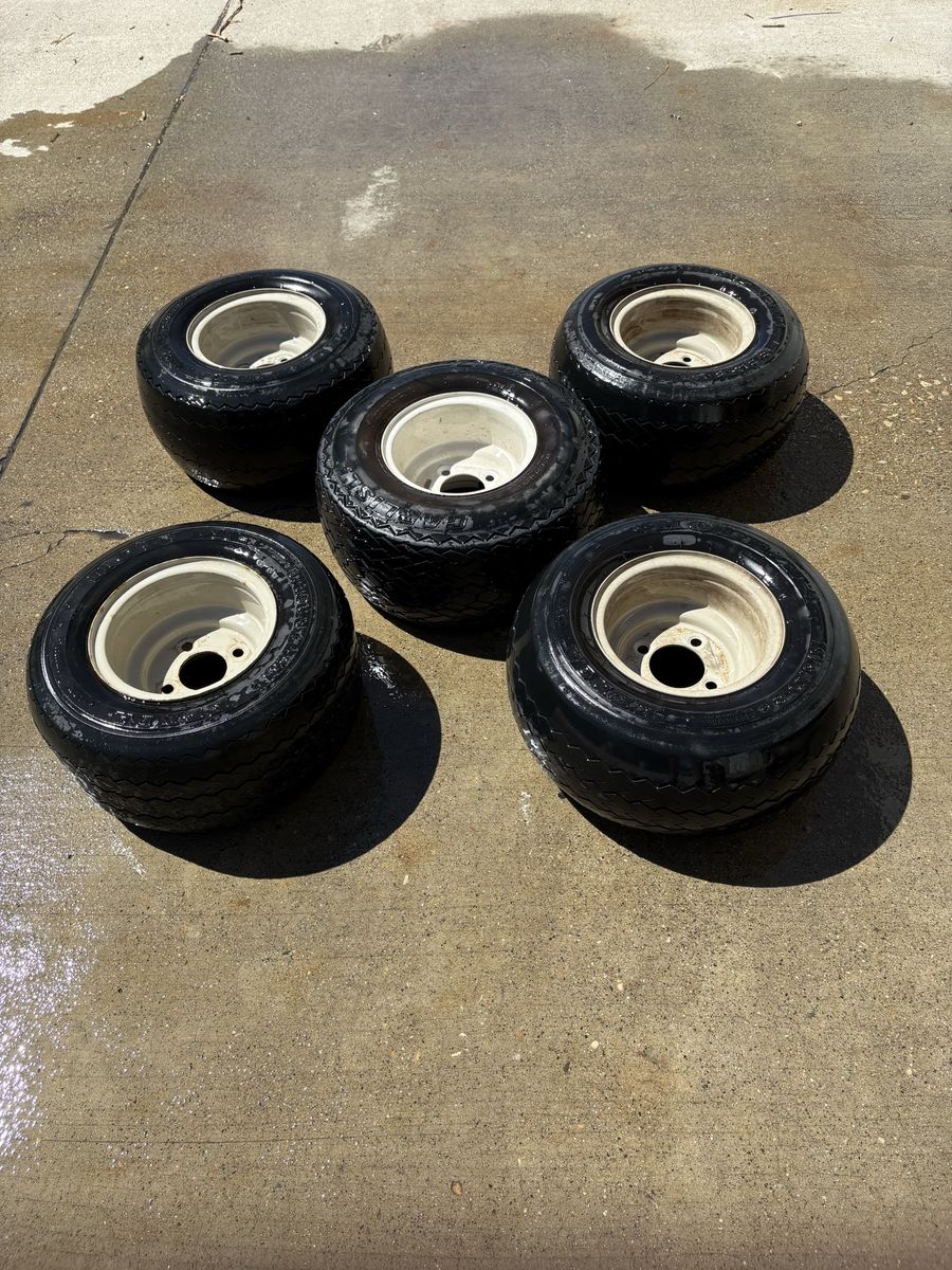 Used golf cart tires