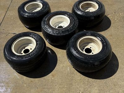 Used golf cart tires