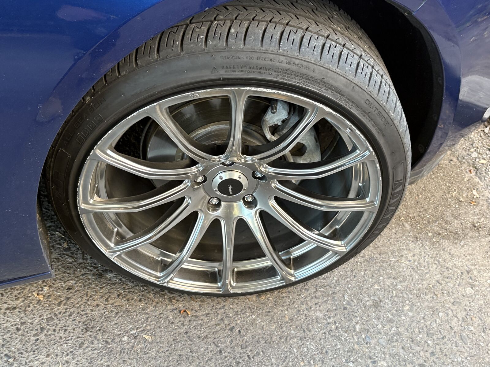 Rims with tires  like , new