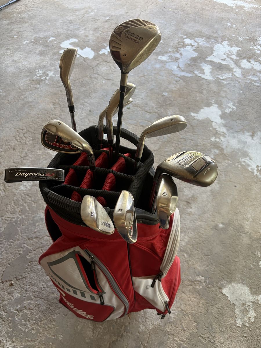 Taylormade Burner Plus and Bag