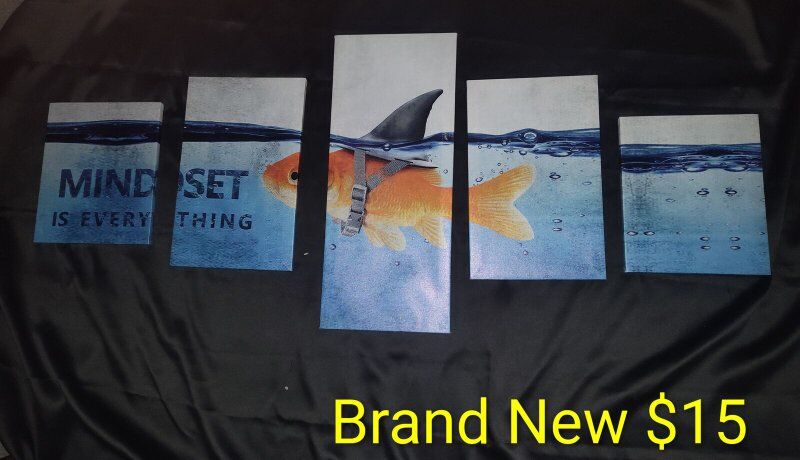 Mindset Is Everything Fish Decor