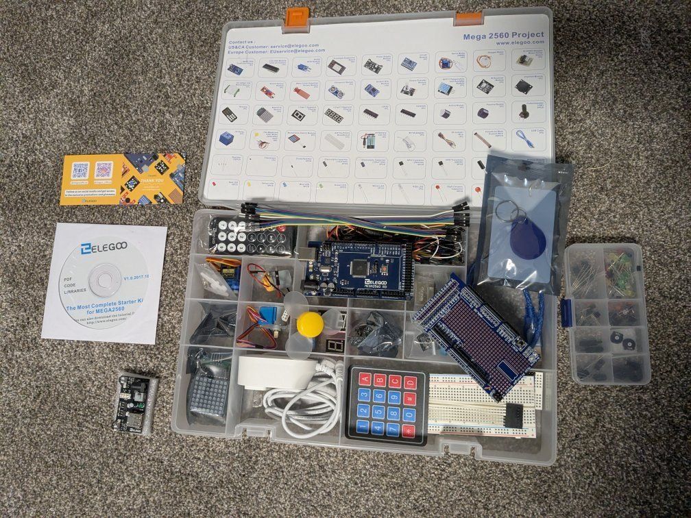 Elegoo The Most Complete Starter Kit for Mega 2560 Project